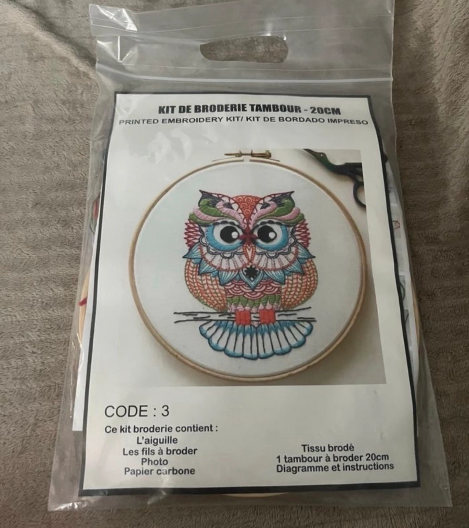 Kit broderie